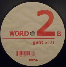 Rainald Goetz - Word 2 - Liegen / Geht | Low Spirit Recordings (WORD 2) - 4