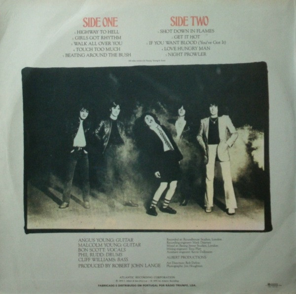 AC/DC - Highway To Hell | Atlantic (ATL 50628) - 2
