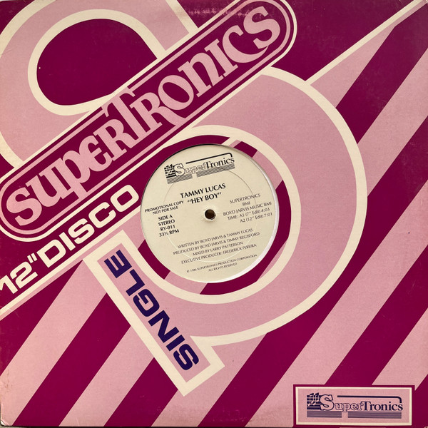 Tammy Lucas - Hey Boy | Supertronics (RY-011)