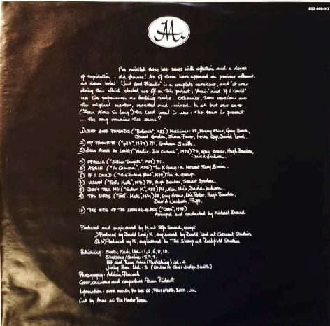 Peter Hammill - The Love Songs | Mercury (822 449-1Q) - 2