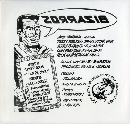 Bizarros - Laser Boys | Clone Records (CL003) - 2