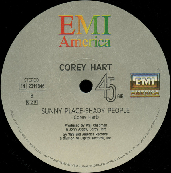 Corey Hart - Eurasian Eyes | EMI (14 2011846) - 4