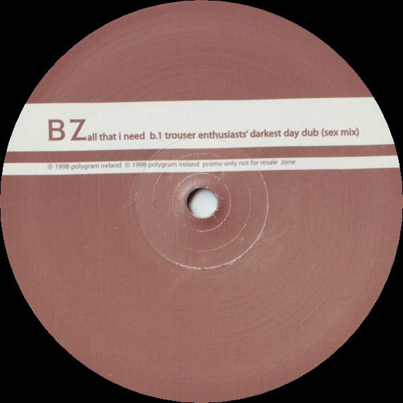 Boyzone - All That I Need | Polygram (ZONE 2) - main