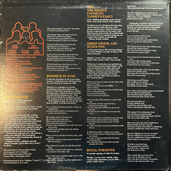 Steeleye Span - Below The Salt | Chrysalis (CHR 1008) - 2