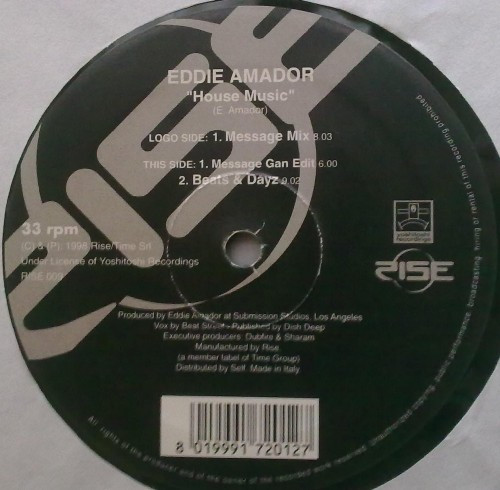 Eddie Amador - House Music | Rise (RISE 009)