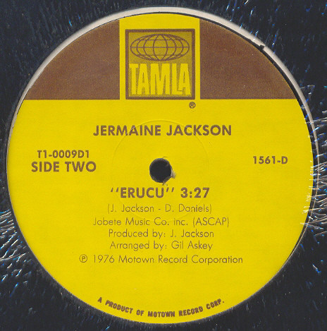 The Jackson 5 / Jermaine Jackson - I Want You Back / Erucu | Tamla (T1-0009D1) - main The Jackson 5 / Jermaine Jackson - I Want You Back / Erucu | Tamla (T1-0009D1) - main