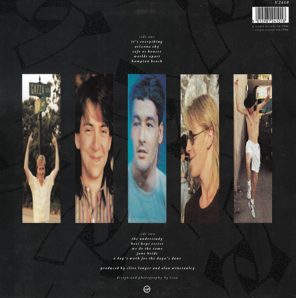China Crisis - What Price Paradise | Virgin (V 2410) - 2 China Crisis - What Price Paradise | Virgin (V 2410) - 2