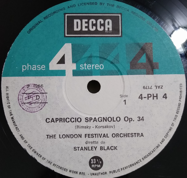 Various - Spettacolo In Stereo | Decca (4 PH - 4) - 3 Various - Spettacolo In Stereo | Decca (4 PH - 4) - 3