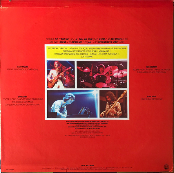 Colosseum II - Electric Savage | MCA Records (MCA-2294) - 2 Colosseum II - Electric Savage | MCA Records (MCA-2294) - 2