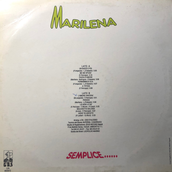 Marilena - Semplice | GDS (LDL 9029) - 2