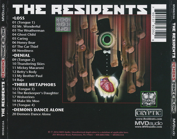The Residents - Demons Dance Alone | MVD Audio (MVD8235A) - 2