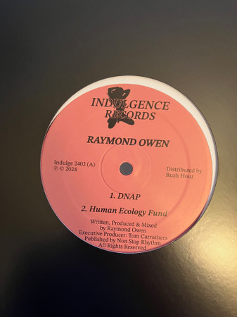 Raymond Owen - Detachment | Indulgence (INDULGE 2402) - 2