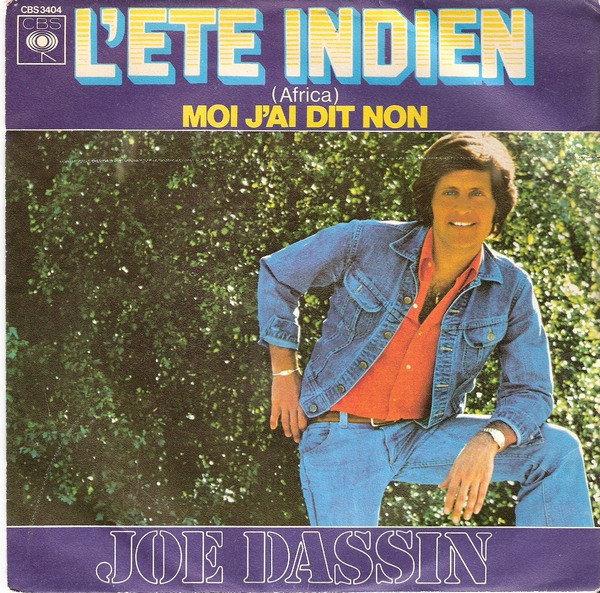 Joe Dassin - L'été Indien (Africa) | CBS (CBS 3404)