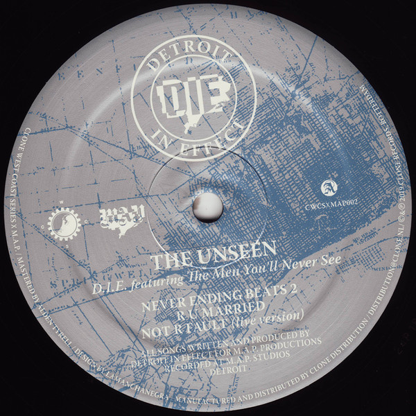 D.I.E. Featuring The Men You'll Never See - The Unseen | Clone West Coast Series (CWCSxMAP002) - main D.I.E. Featuring The Men You'll Never See - The Unseen | Clone West Coast Series (CWCSxMAP002) - main