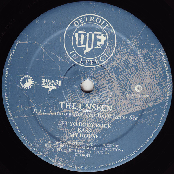 D.I.E. Featuring The Men You'll Never See - The Unseen | Clone West Coast Series (CWCSxMAP002) - 2 D.I.E. Featuring The Men You'll Never See - The Unseen | Clone West Coast Series (CWCSxMAP002) - 2