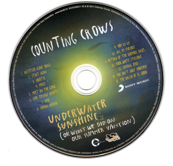 Counting Crows - Underwater Sunshine (Or What We Did On Our Summer Vacation) | Collective Sounds (88883708402) - 3