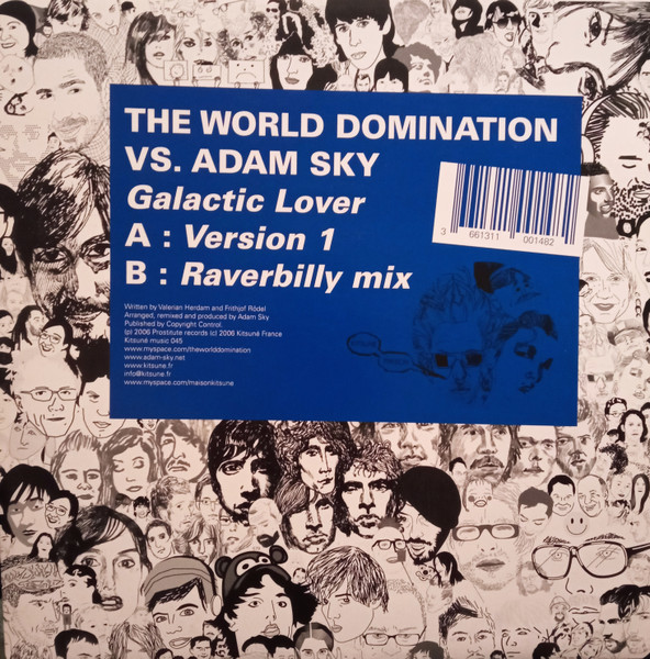 The World Domination vs. Adam Sky - Galactic Lover | Kitsuné Music (KITSUNÉ 045)