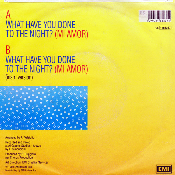 Betty Villani - What Have You Done To The Night? (Mi Amor) | EMI (06 1188337) - 2 Betty Villani - What Have You Done To The Night? (Mi Amor) | EMI (06 1188337) - 2