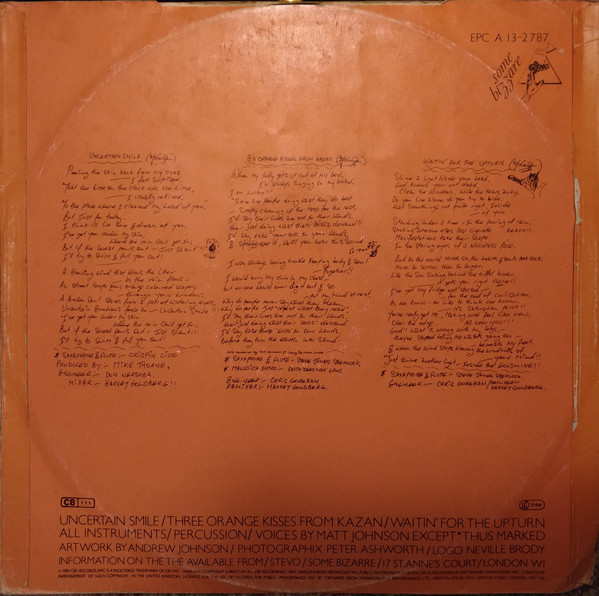 The The - Uncertain Smile | Some Bizzare (EPC A13-2787) - 2 The The - Uncertain Smile | Some Bizzare (EPC A13-2787) - 2
