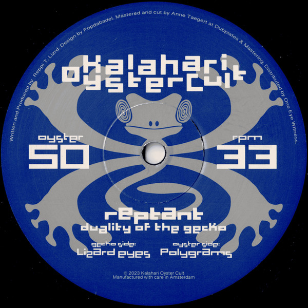 Reptant - Duality Of The Gecko | Kalahari Oyster Cult (OYSTER50) - main