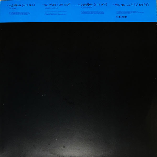 Dag - Righteous | Columbia (XPR 2313) - 2 Dag - Righteous | Columbia (XPR 2313) - 2