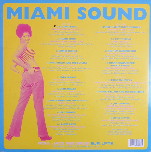 Various - Miami Sound (Rare Funk & Soul From Miami, Florida 1967-1974) | Soul Jazz Records (SJR LP72) - 2