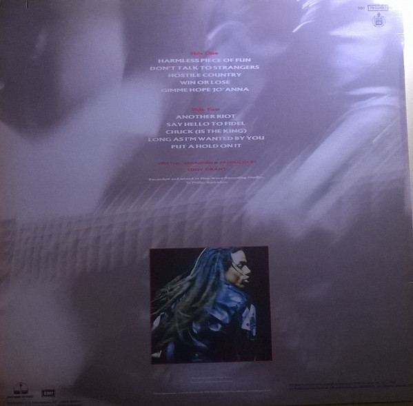 Eddy Grant - File Under Rock | Hispavox ((590) 7903431) - 2