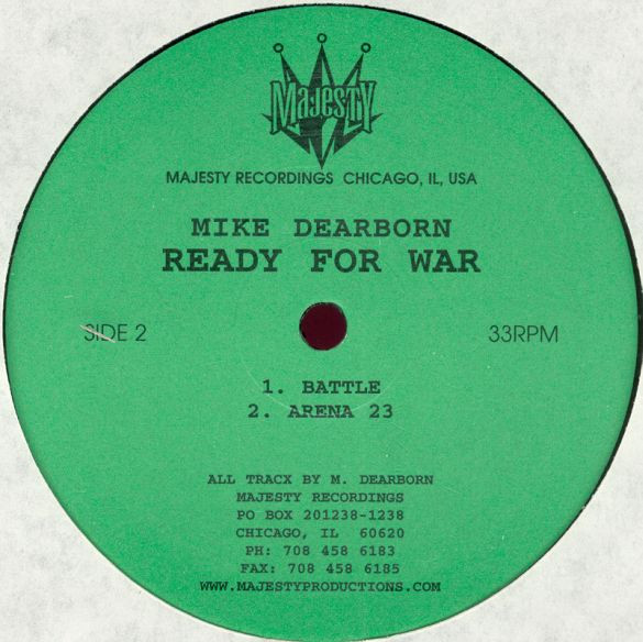 Mike Dearborn - Ready For War | Majesty Recordings (MAJ-LP 001) - 4