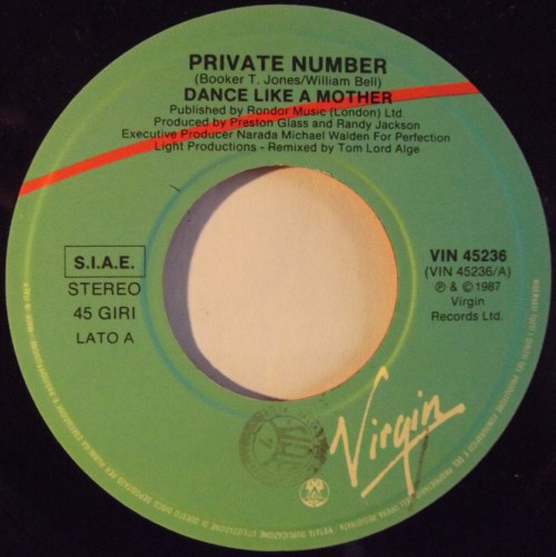 Dance Like A Mother - Private Number | Virgin (VIN 45236) - 2