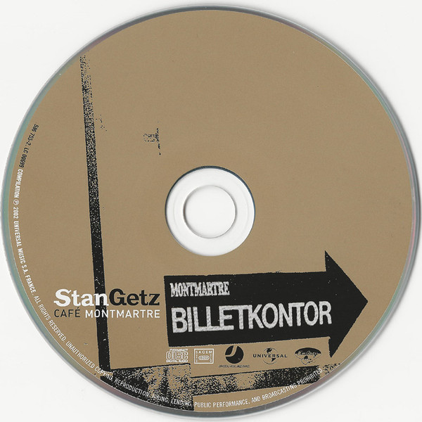 Stan Getz - Café Montmartre | EmArcy (586 755-2) - 3 Stan Getz - Café Montmartre | EmArcy (586 755-2) - 3