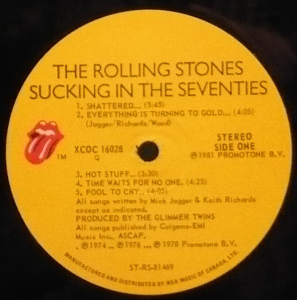 The Rolling Stones - Sucking In The Seventies | Rolling Stones Records (XCOC 16028) - 2 The Rolling Stones - Sucking In The Seventies | Rolling Stones Records (XCOC 16028) - 2