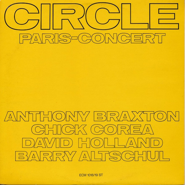 Circle - Paris - Concert | ECM Records (ECM 1018/19 ST)