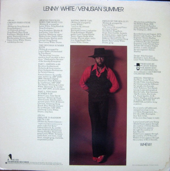 Lenny White - Venusian Summer | Nemperor Records (NE 435) - 2 Lenny White - Venusian Summer | Nemperor Records (NE 435) - 2