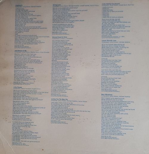 The Voices Of East Harlem - The Voices Of East Harlem | Just Sunshine Records (JSS-7) - 3