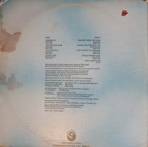 The Voices Of East Harlem - The Voices Of East Harlem | Just Sunshine Records (JSS-7) - 2