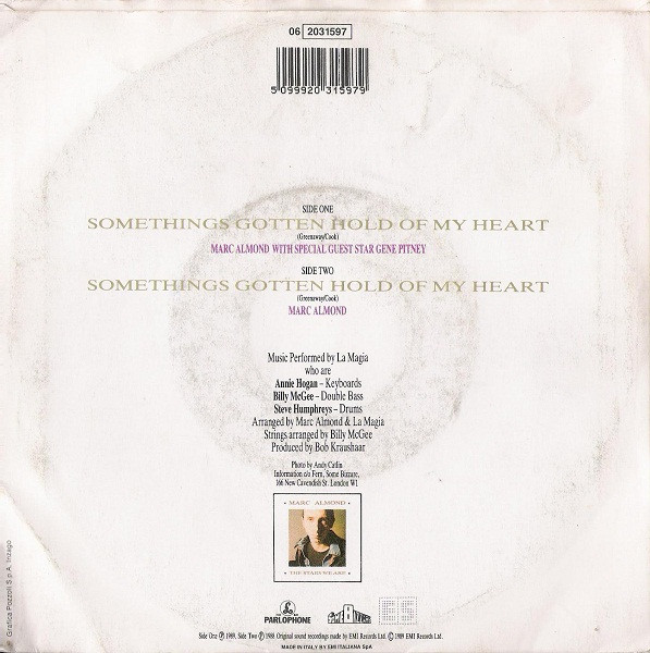 Marc Almond Featuring Special Guest Star Gene Pitney - Something's Gotten Hold Of My Heart | Parlophone (06 2031597) - 2 Marc Almond Featuring Special Guest Star Gene Pitney - Something's Gotten Hold Of My Heart | Parlophone (06 2031597) - 2
