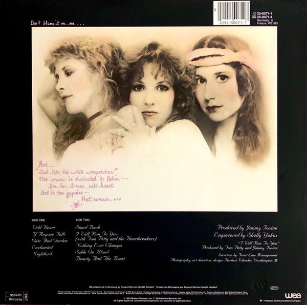 Stevie Nicks - The Wild Heart | WEA (25-0071-1) - 2