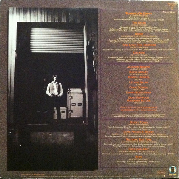 Jackson Browne - Running On Empty | Asylum Records (AS 53 070) - 2 Jackson Browne - Running On Empty | Asylum Records (AS 53 070) - 2