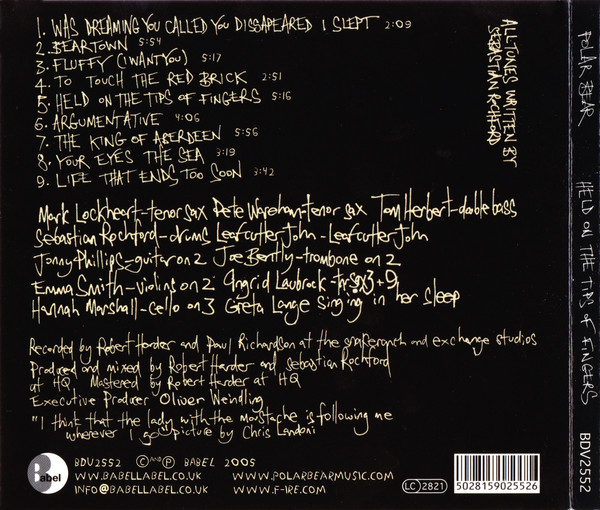 Polar Bear - Held On The Tips Of Fingers | Babel Label (BDV2552) - 2