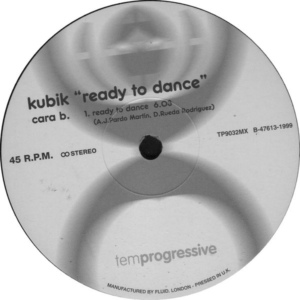 Kubik - Ready To Dance | Temprogressive (TP9032MX) - 3