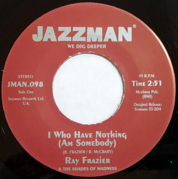 Ray Frazier And The Shades Of Madness - Ray Frazier And The Shades Of Madness | Jazzman (JMAN.098) - 2