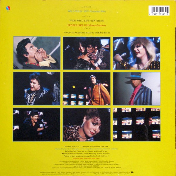 Talking Heads - Wild Wild Life | Sire (92 05930) - 2 Talking Heads - Wild Wild Life | Sire (92 05930) - 2