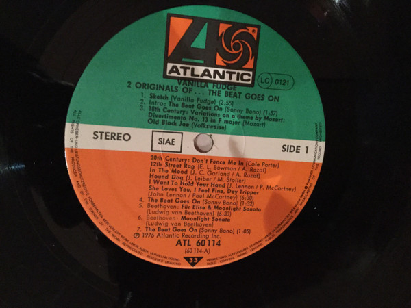 Vanilla Fudge - 2 Originals Of Vanilla Fudge | Atlantic (ATL 60114) - 4 Vanilla Fudge - 2 Originals Of Vanilla Fudge | Atlantic (ATL 60114) - 4