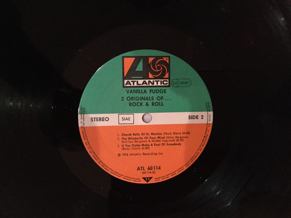 Vanilla Fudge - 2 Originals Of Vanilla Fudge | Atlantic (ATL 60114) - 2 Vanilla Fudge - 2 Originals Of Vanilla Fudge | Atlantic (ATL 60114) - 2