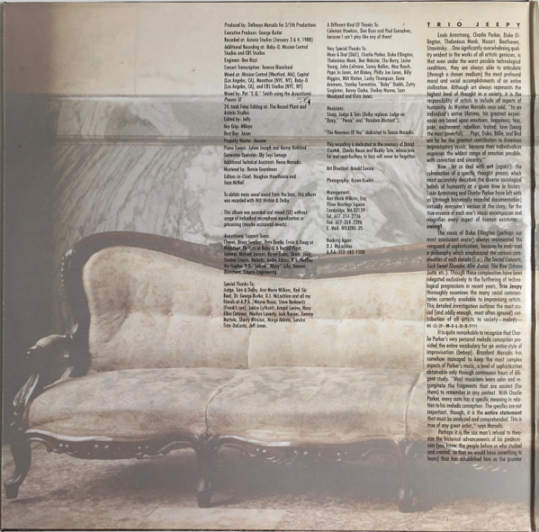 Branford Marsalis - Trio Jeepy | CBS (465134 1) - 2