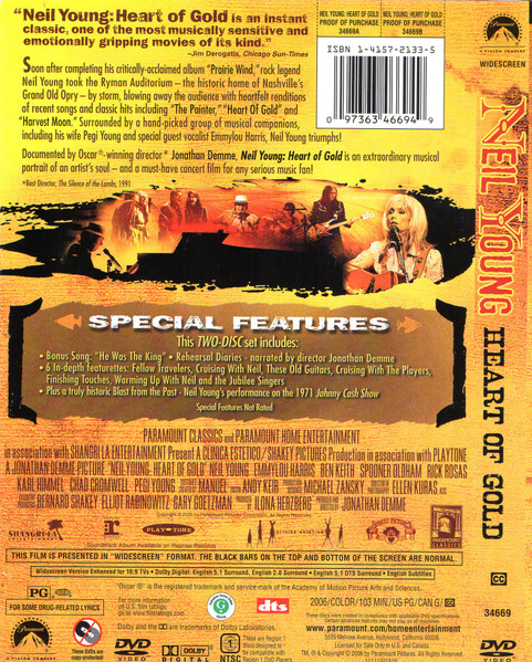 Neil Young - Heart Of Gold | Paramount Pictures (34669) - 3