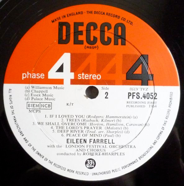The Magnificent Voice Of Eileen Farrell