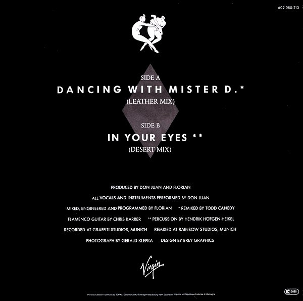 Don Juan - Dancing With Mister D. - Vinilo | Virgin (F602080) - 2