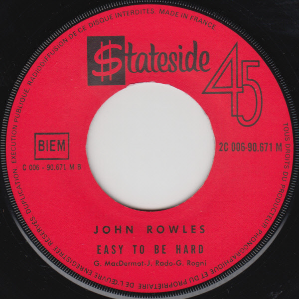 John Rowles - Everybody's Talking | Stateside (2C 006-90.671 M) - 4