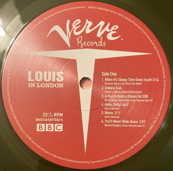 Louis Armstrong - Louis In London | Verve Records (00602465687040) - 4